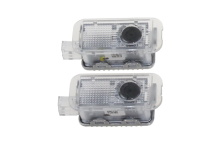 1 set of LED entry lights for Skoda