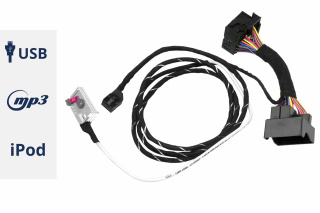 Kabelsatz zur Nachrüstung Music Interface AMI RNS-E für Audi TT 8J, Audi A3 8P