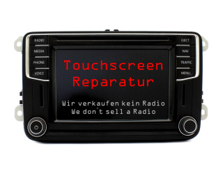 Reparatur Touchscreen für Seat Radio, Navi System, MIB PQ