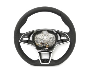 Lenkrad, RS, Induktion, beheizbar, Naht schwarz, Skoda