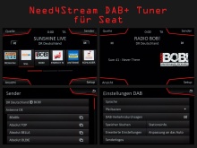 DAB+ Empfänger, für VW/Seat/Skoda MIB