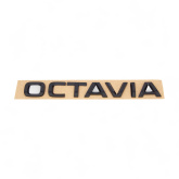 Schriftzug, schwarz, Octavia