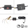 AMPIRE Dual-Dashcam, 4K Frontkamera und AHD Heckkamera, WLAN und GPS