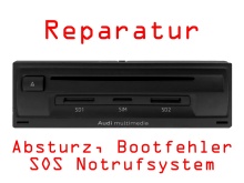 Reparatur Audi Navigation Plus MIB2 Headunit