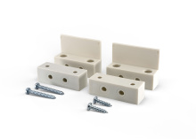Montageadapter weiss (2er Pack)
