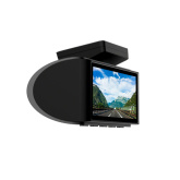 AMPIRE 2-Kanal Dashcam mit Touchscreen, 4K Front, 1080P Heck, WLAN, inkl. 64GB microSD