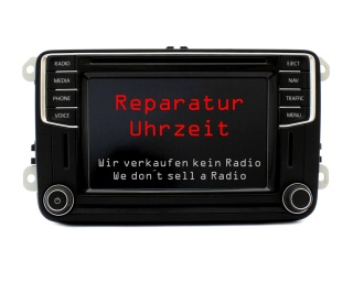 Reparatur Uhrzeit für Seat Radio, Navi System, MIB PQ