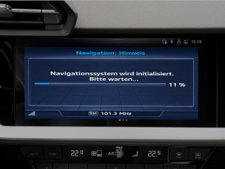 Reparatur Headunit - Navigation wird initialisiert 11%