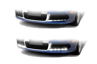 LED Tagfahrleuchte links TFL Tagfahrlicht L Tagfahrleuchten für Audi A6 S6 4F 